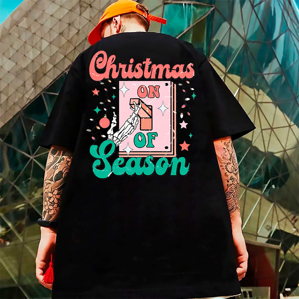 Camiseta Básica Christmas Season On