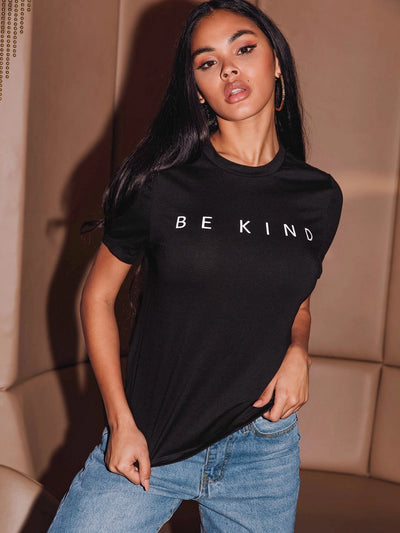 Camiseta Feminina Be Kind Seja Gentil