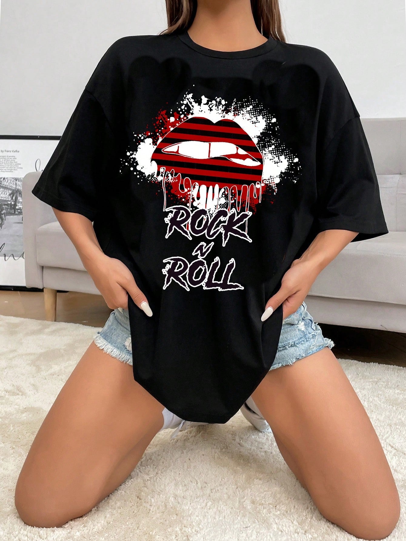 Camiseta Básica Rock n Roll