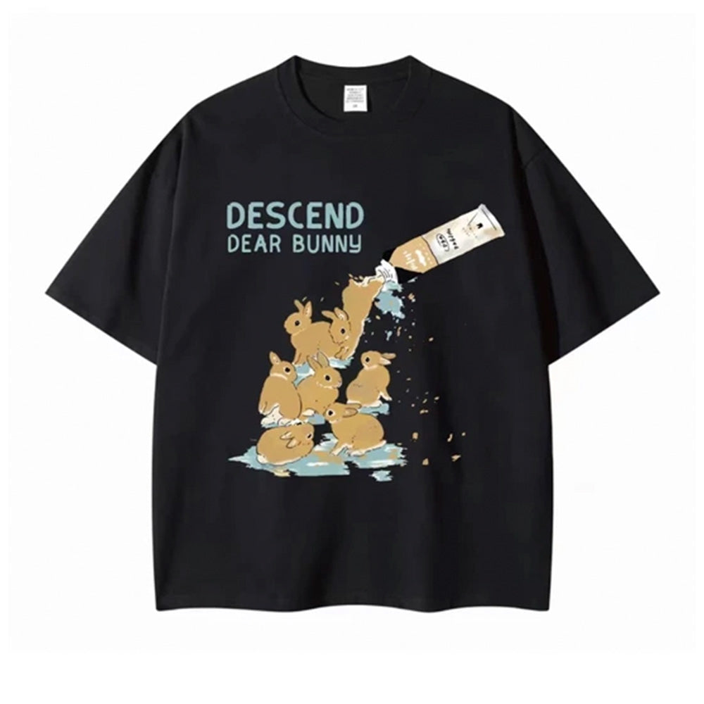 Camiseta infantil Com Estampa Bebê Coelhos