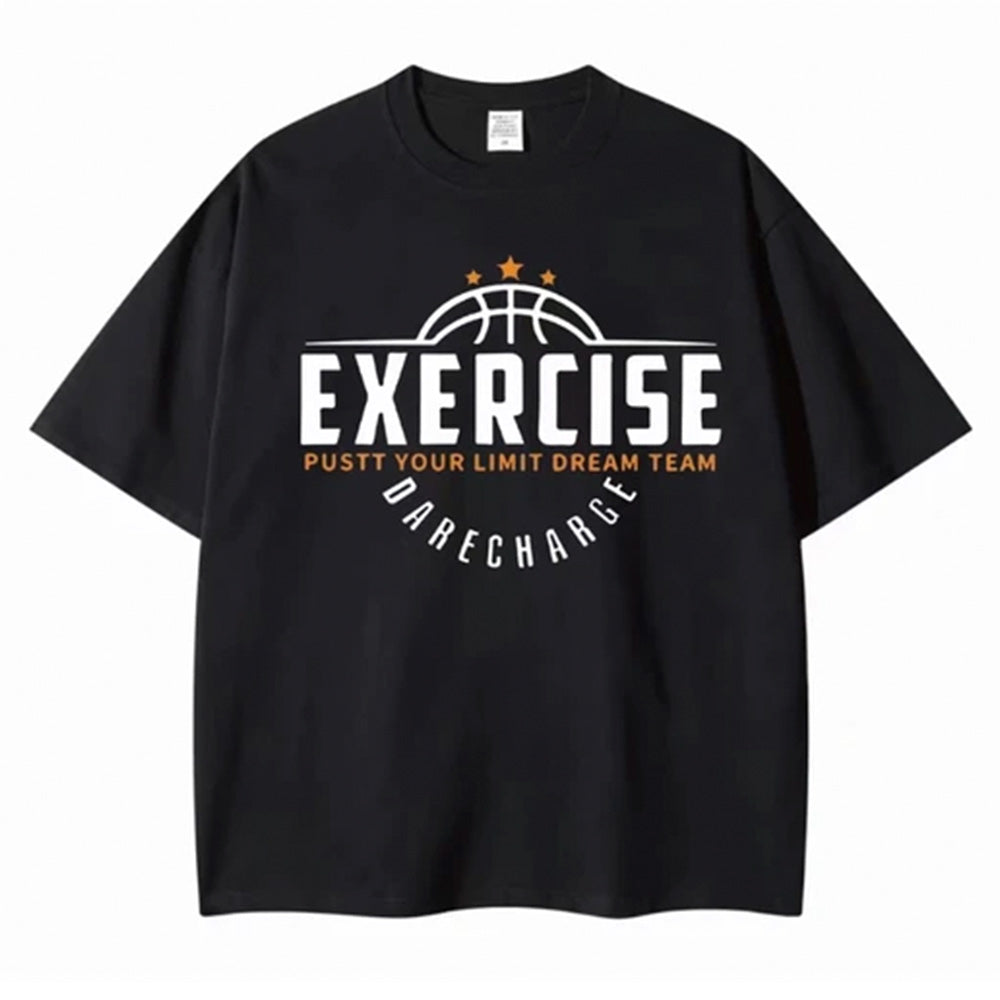 Camiseta infantil com Estampa Exercicio