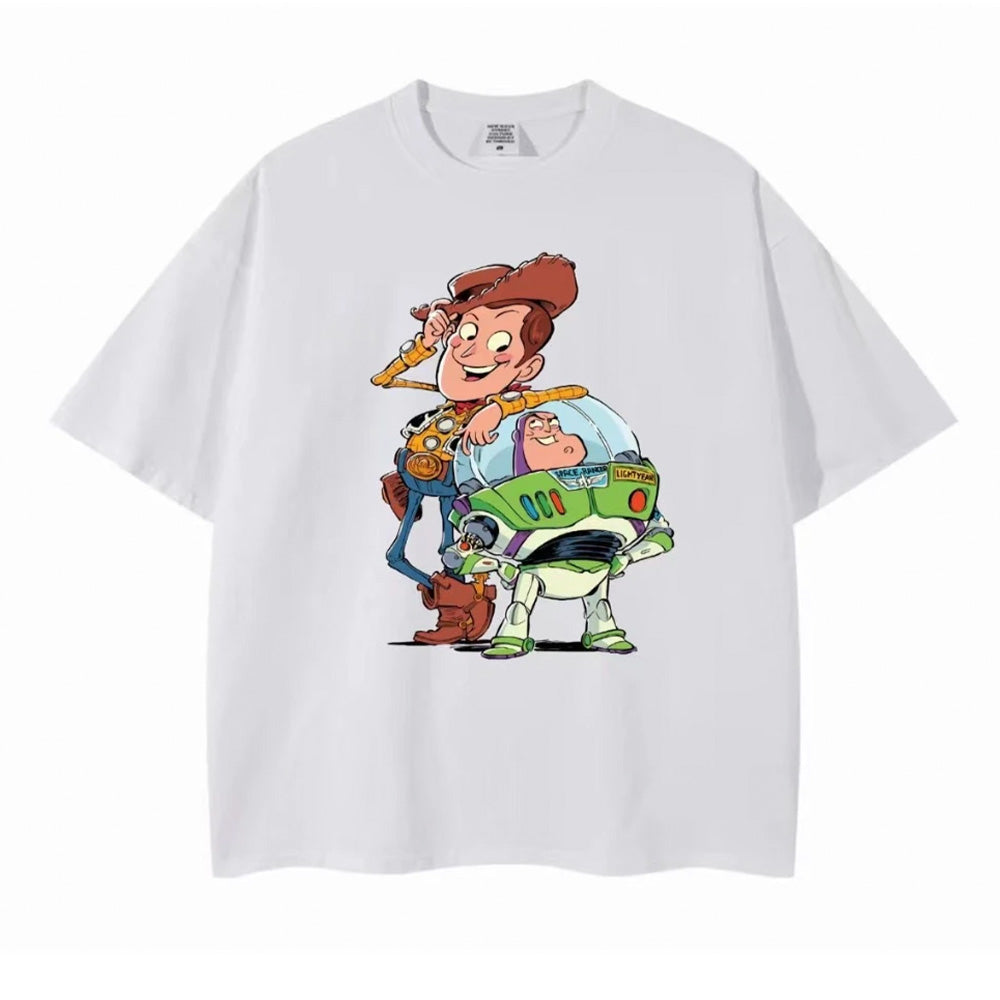 Camiseta Infantil Com Estampa Desenho Toy Story