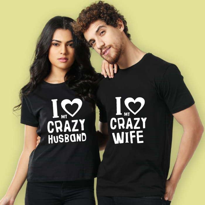 Camiseta Casal Com Estampa Casal Coração 