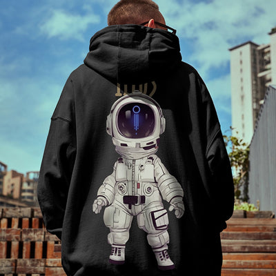 Moletom Com Capuz Estampa Astronauta